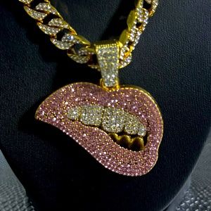 Sexy Pretty N Pink Necklace and Charm Set